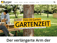 Tablet Screenshot of burgerholz.at